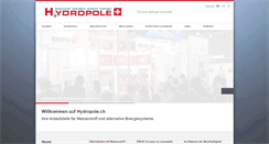 Desktop Screenshot of hydropole.ch